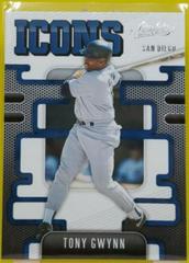 Tony Gwynn #I-12 Baseball Cards 2021 Panini Absolute Icons Prices