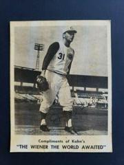 Jim O'Toole Baseball Cards 1963 Kahn's Wieners Prices