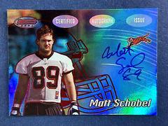 Matt Schobel [Autograph Red] #153 Football Cards 2002 Bowman's Best Prices