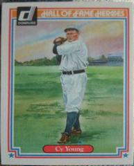 Cy Young Baseball Cards 1983 Donruss Hall of Fame Heroes Prices