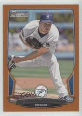 Clayton Kershaw [Orange] Baseball Cards 2013 Bowman Prices