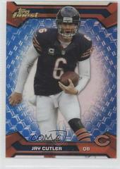 Jay Cutler [Blue Refractor] #2 Football Cards 2013 Topps Finest Prices