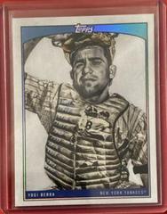 Yogi Berra [Blue Rainbow Foil] Baseball Cards 2022 Topps X Lauren Taylor Prices