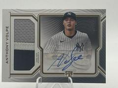 Anthony Volpe Baseball Cards 2023 Topps Definitive Rookie Patch Autographs Collection Prices