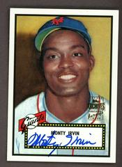 Monty Irvin Baseball Cards 2001 Topps Archives Autographs Prices