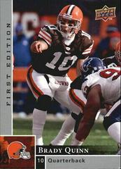 Brady Quinn #37 Football Cards 2009 Upper Deck First Edition Prices