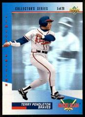 Terry Pendleton Baseball Cards 1993 Upper Deck Grandslam Prices