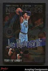 Ja Morant Basketball Cards 2019 Panini Hoops Premium Stock Rookie Special Prices