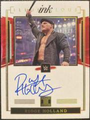 Ridge Holland [Holo Gold] Wrestling Cards 2022 Panini Impeccable WWE Illustrious Ink Autographs Prices