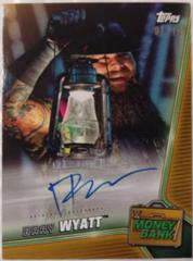Bray Wyatt [Gold] #A-BW Wrestling Cards 2019 Topps WWE Money in the Bank Autographs Prices