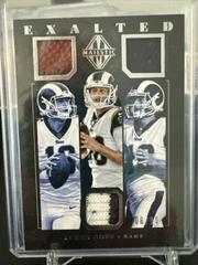 Jared Goff [Exalted Triple Materials] #ETM-JG Football Cards 2018 Panini Majestic Prices