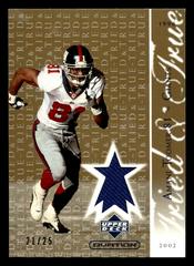 Amani Toomer [Gold] Football Cards 2002 Upper Deck Ovation Prices