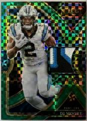DJ Moore [Green] #SS-42 Football Cards 2022 Panini Select Swatches Prizm Prices