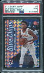 De'Andre Hunter [Mosaic] #12 Basketball Cards 2019 Panini Mosaic Blue Chips Prices