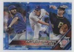 Gerrit Cole, Jake Arrieta, Zack Greinke Baseball Cards 2016 Topps Chrome Sapphire Prices