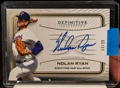 Nolan Ryan Baseball Cards 2023 Topps Definitive Legendary Autograph Collection Prices