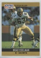 Brad Edelman #211 Football Cards 1990 Pro Set FACT Cincinnati Prices