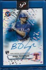 Bubba Thompson [Blue] Baseball Cards 2023 Topps Pristine Autographs Prices