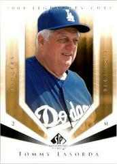 Tommy Lasorda #116 Baseball Cards 2004 SP Legendary Cuts Prices