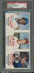 Buddy Bell, Ray Burris, Rick Burleson [Hand Cut Panel] Baseball Cards 1977 Hostess Prices