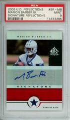 Marion Barber [Gold] #SR-MB Football Cards 2005 Upper Deck Reflections Signatures Prices