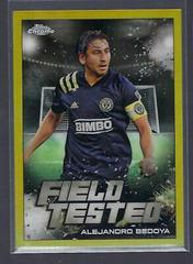 Alejandro Bedoya [Gold] #FT-14 Soccer Cards 2022 Topps Chrome MLS Field Tested Prices