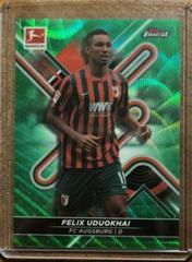 Felix Uduokhai [Green Wave] #1 Soccer Cards 2021 Topps Finest Bundesliga Prices