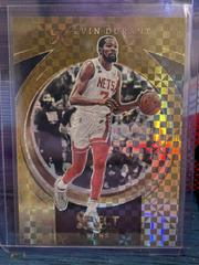 Kevin Durant [Gold] #17 Basketball Cards 2022 Panini Select Certified Prices