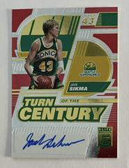 Jack Sikma [Red] Basketball Cards 2022 Panini Donruss Elite Turn of the Century Signatures Prices