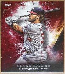 Bryce Harper [Red] #17 Baseball Cards 2018 Topps Inception Prices