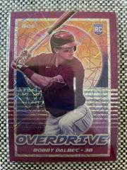 Bobby Dalbec [Purple Velocity] #9 Baseball Cards 2021 Panini Chronicles Overdrive Prices