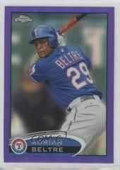 Adrian Beltre [Atomic Refractor] #132 Baseball Cards 2012 Topps Chrome Prices