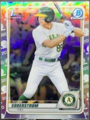 Tyler Soderstrom #BD-119 Baseball Cards 2020 Bowman Draft Chrome Prices