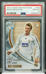David Beckham #403 Soccer Cards 2007 Panini Megacracks Prices