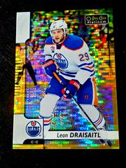 Leon Draisaitl [Seismic Gold] #9 Hockey Cards 2017 O Pee Chee Platinum Prices