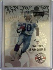 Barry Sanders Football Cards 1994 Playoff Prices