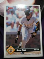 Alex Cole #70 Baseball Cards 1993 Donruss Prices