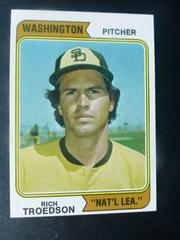 Rich Troedson [Washington] Baseball Cards 1974 Topps Prices