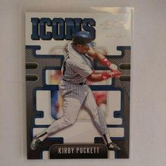 Kirby Puckett #I-15 Baseball Cards 2021 Panini Absolute Icons Prices