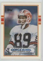 Gerald McNeil #88T Football Cards 1989 Topps Traded Prices
