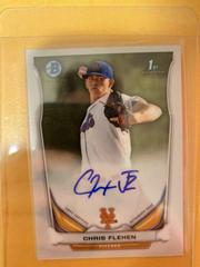 Chris Flexen [Chrome Orange Refractor] #CF Baseball Cards 2014 Bowman Prospect Autograph Prices