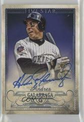 Andres Galarraga #FSA-AGA Baseball Cards 2016 Topps Five Star Autographs Prices