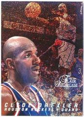 Clyde Drexler [Row 0] #22 Basketball Cards 1996 Flair Showcase Prices