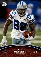 Dez Bryant #44 Football Cards 2011 Topps Rising Rookies Prices