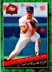 Cal Ripken Baseball Cards 1994 Post Cereal Prices