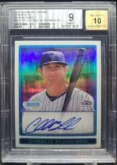 Charlie Blackmon [Refractor Autograph] Baseball Cards 2009 Bowman Chrome Prospects Prices