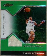 Allen Iverson [Jersey] Basketball Cards 2004 Finest Prices