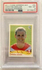 Christine Sinclair #62 Soccer Cards 2011 Panini Women's World Cup Stickers Prices