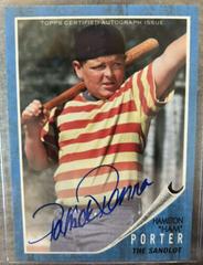 Hamilton Porter [Autograph Blue] Baseball Cards 2018 Topps Archives the Sandlot Prices
