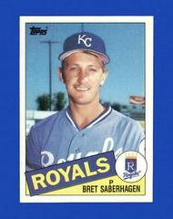 Bret Saberhagen #23 Baseball Cards 1985 Topps Prices